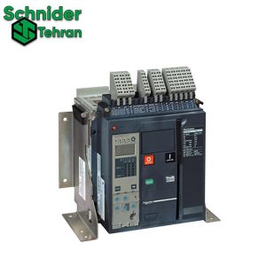 کلید هوایی اشنایدر الکتریک ۶۳۰ آمپر سه پل کشویی سری NT قدرت قطع ۴۲KA