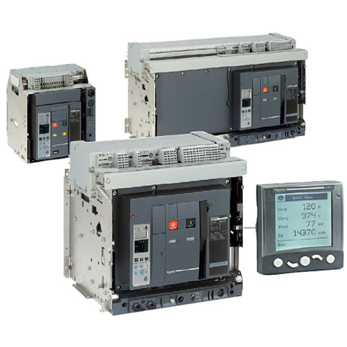 کلید هوایی اشنایدر رنج ها و توان های متنوعی را شامل می شود که عبارتند از